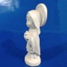Imagem Santa Edwiges Baby Gesso Cru 14cm