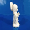 Imagem Santa Edwiges Baby Gesso Cru 14cm