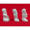 Escultura Buda Cego, surdo e mudo 8cm