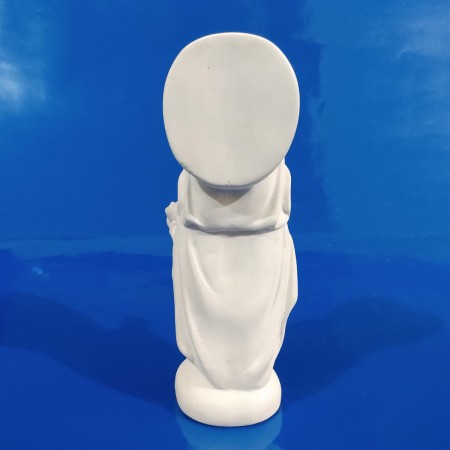 Imagem Santa Terezinha Baby Gesso Cru 15cm