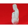 Busto Sagrado Coração de Jesus Gesso Cru 15cm