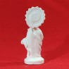 Imagem Sagrado Coração de Jesus Baby Gesso Cru 14cm