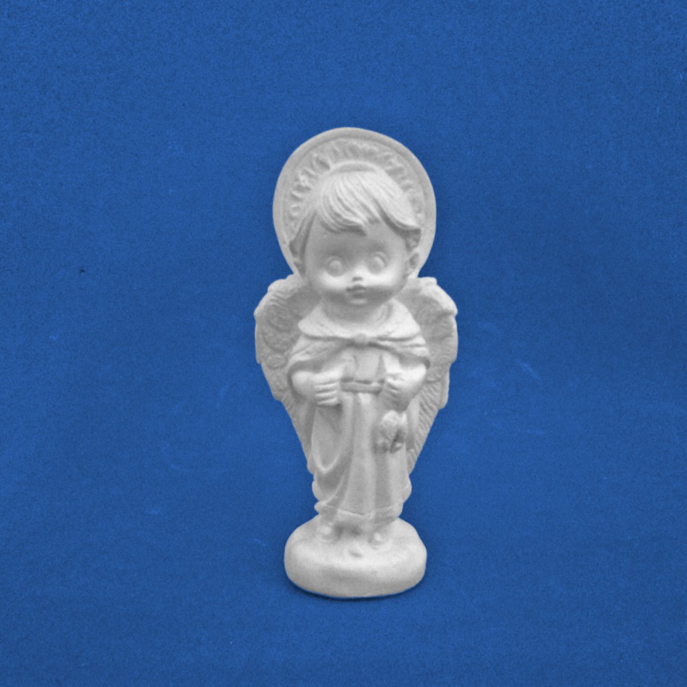 Imagem São Rafael Baby Gesso Cru 15cm