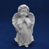 20cm Anjo da Guarda Rezando em Pé Gesso Cru