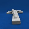 Crucifixo de Parede  35x20cm Gesso Cru