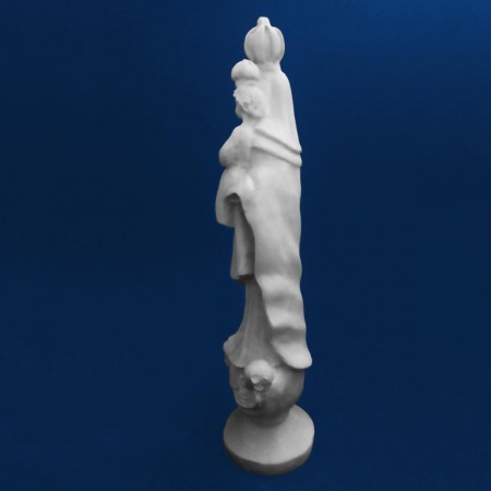 Imagem Nossa Senhora da Glória  31cm Gesso Cru
