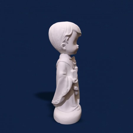Imagem São Judas Baby Gesso Cru 14cm