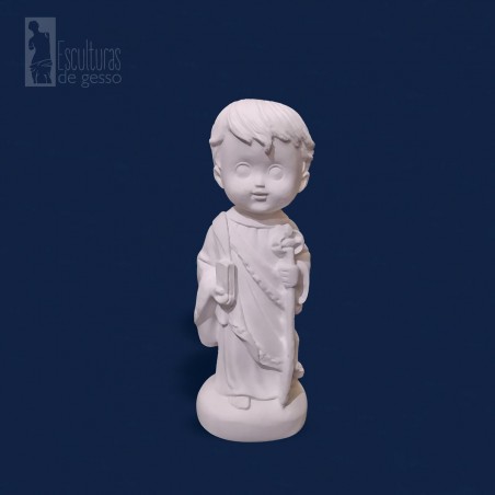 Imagem São Judas Baby Gesso Cru 14cm