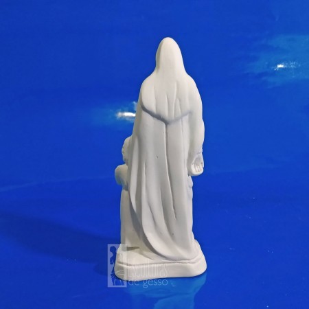 Imagem Maria Passa na Frente Gesso Cru 20cm