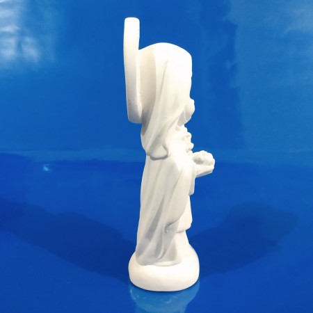 Imagem Santa Terezinha Baby Gesso Cru 20cm